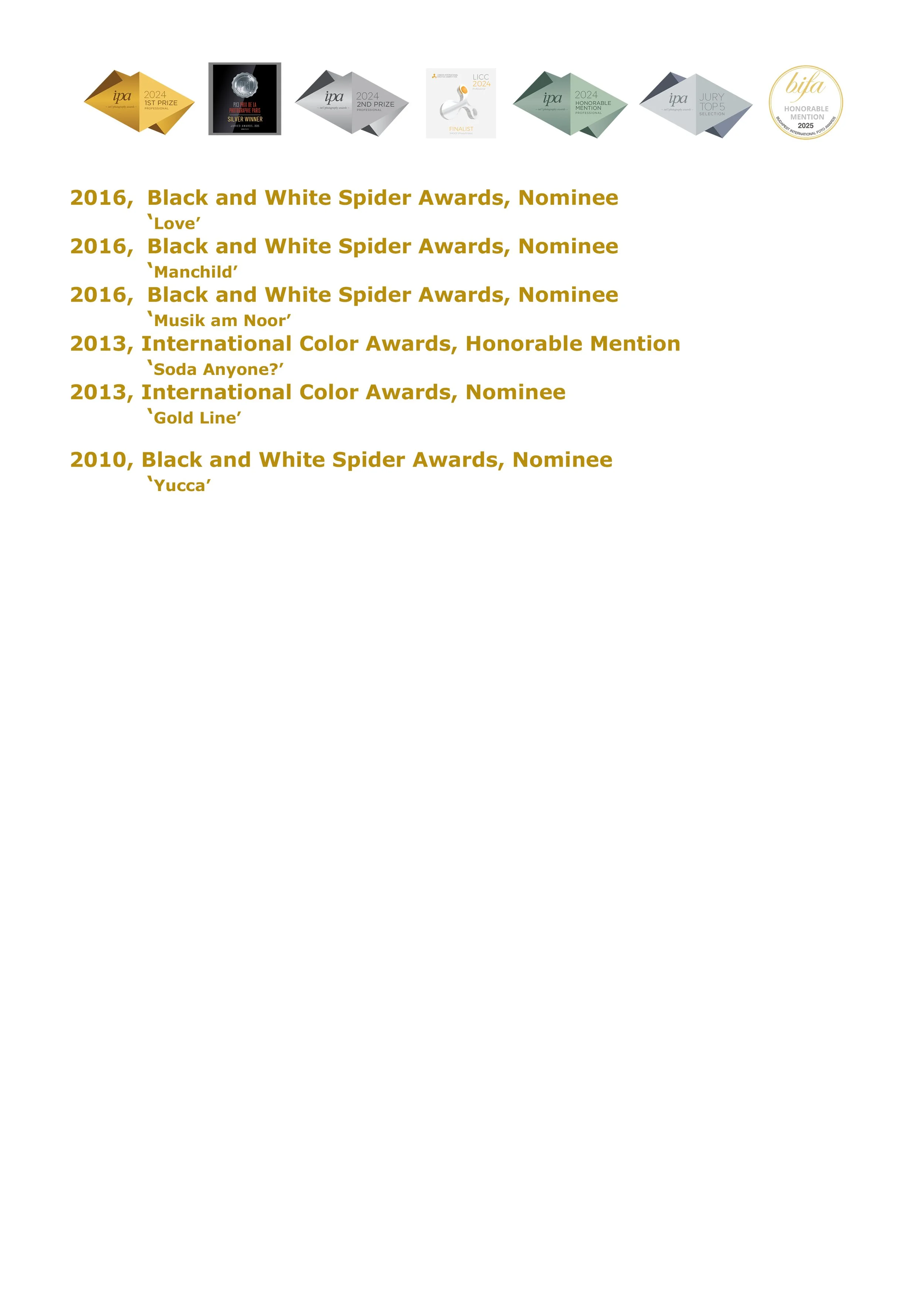 Awards Page 2