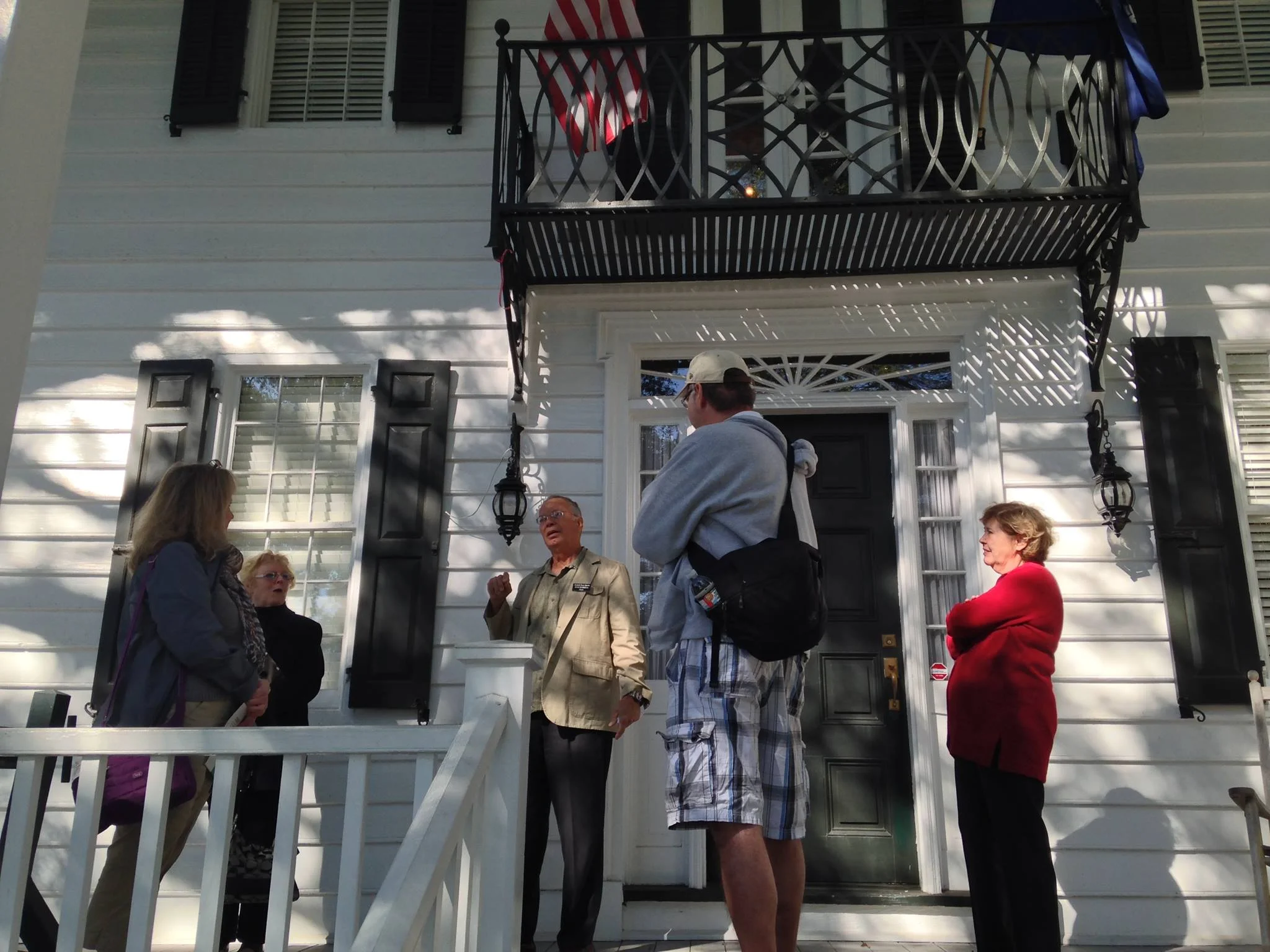 Volunteer docents at the Kaminski House Museum love to share their knowledge of history in a good story. 