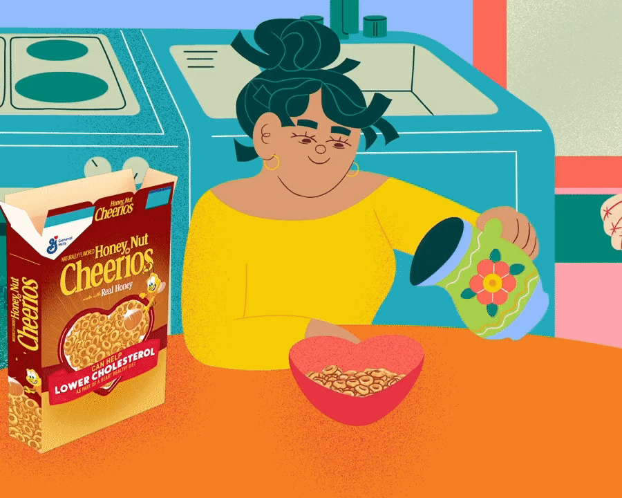 Cheerios Commercial - Good Starts.gif