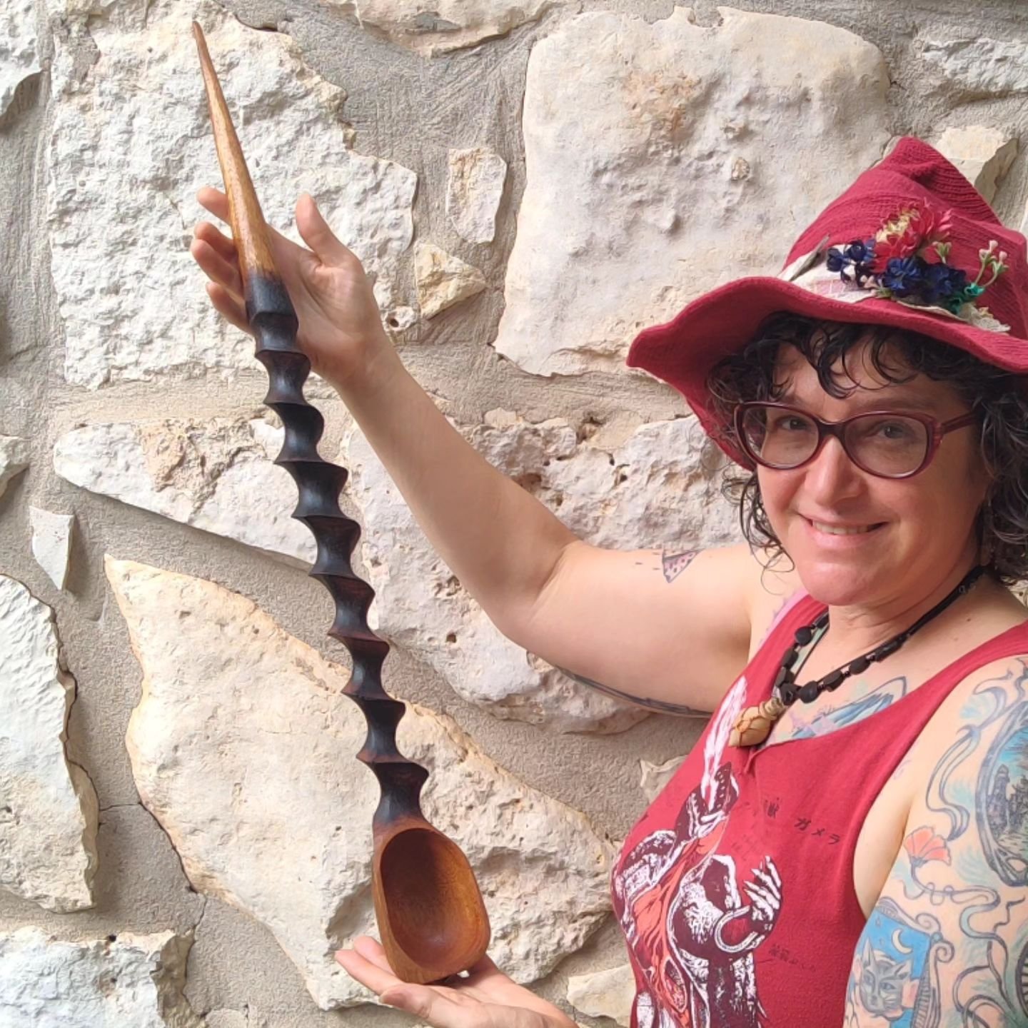 Can't wait to show off these amazing new spoons we made at @austinwitchfest tomorrow! Be sure to pick up your tickets today and come join us for great music, potions, spells, divination, spiritualists, readers, dancing and more! Doors at 10am.

 #aus