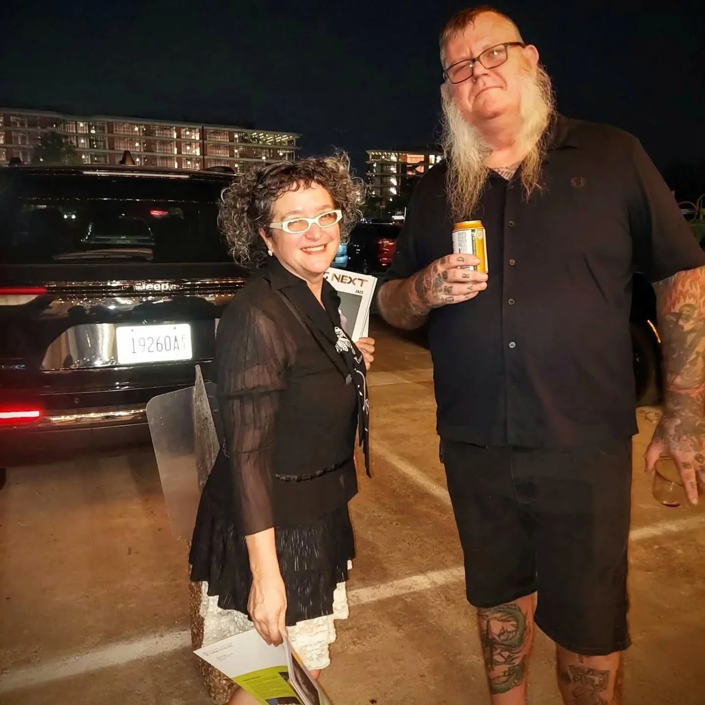 We had such a great time at the art opening last night and want to thank everyone who was able to come out to join us to celebrate the great work brought together by @ivory_vault_1221 and @bfg.austin !!! We love showing our work with @mount.dracula ,