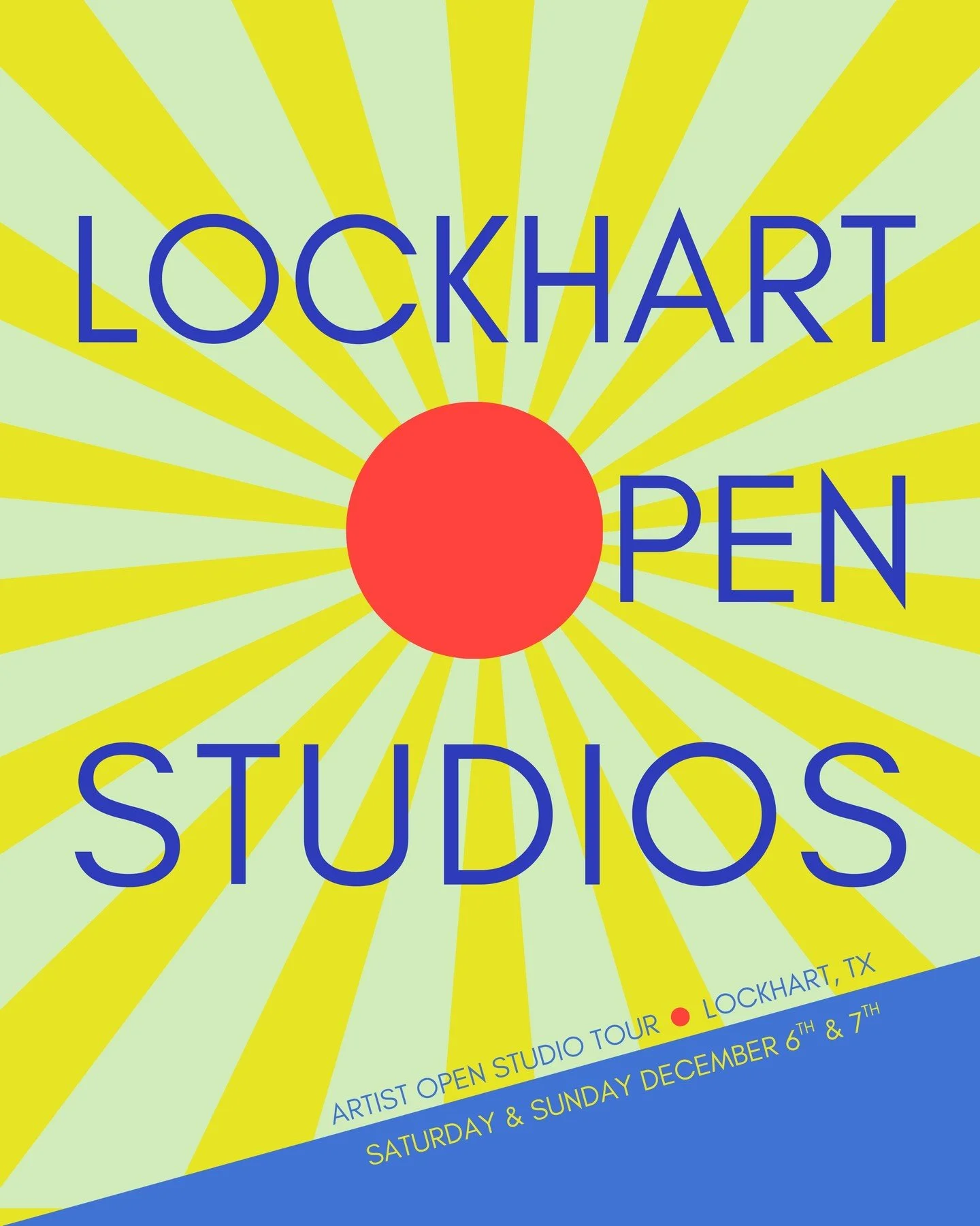 Save the date! On Dec. 6 &amp; 7 come on out to Lockhart and tour around to 19 locations to visit 25 artist studios, including ours! We'd love to show you what we're making.

You can learn more about all the artists and the tour at @lockhart.open.stu