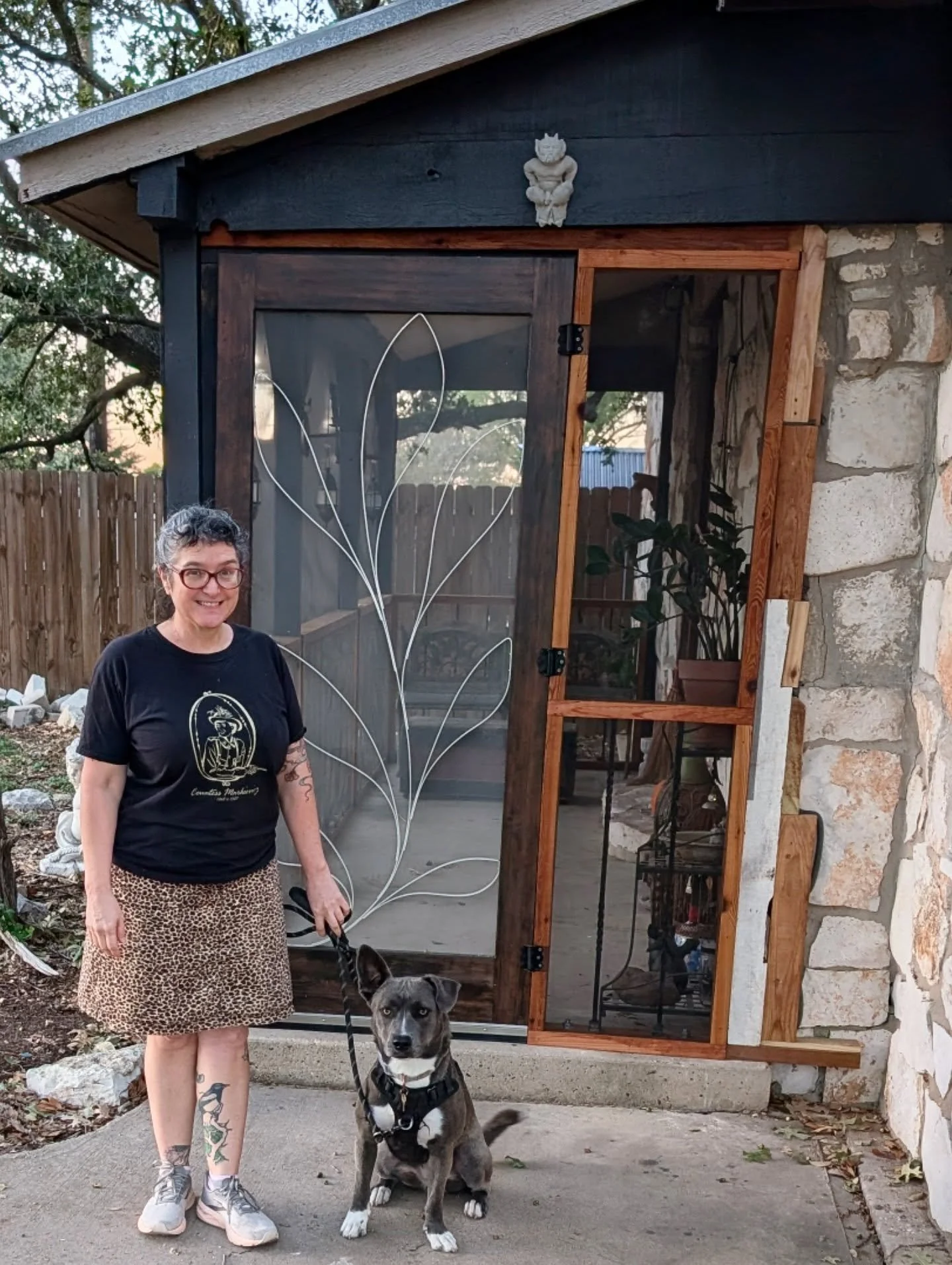 Needs a little bit of siding but Terry finished screening in the front porch. No more mosquitoes!

#porch #stupidmosquitos