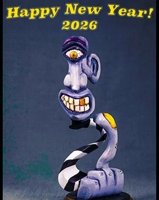 Love and happy wishes from Chaos Woods, with a little indignant defiance to help tackle 2026!