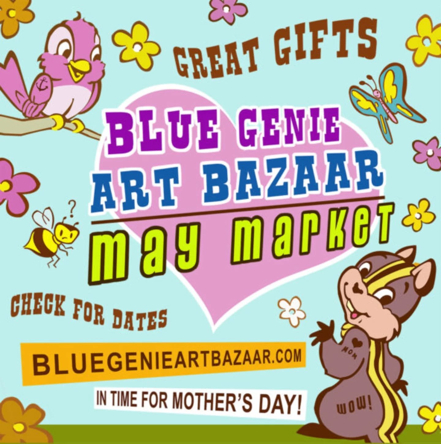 Shop the May Market this Spring!

Like the holiday Bazaar, the May Market is a free, family-friendly experience showcasing the work of 100+ regional artists and artisans, including Chaos Woods, under one roof.

The May Market is the ideal place to sh