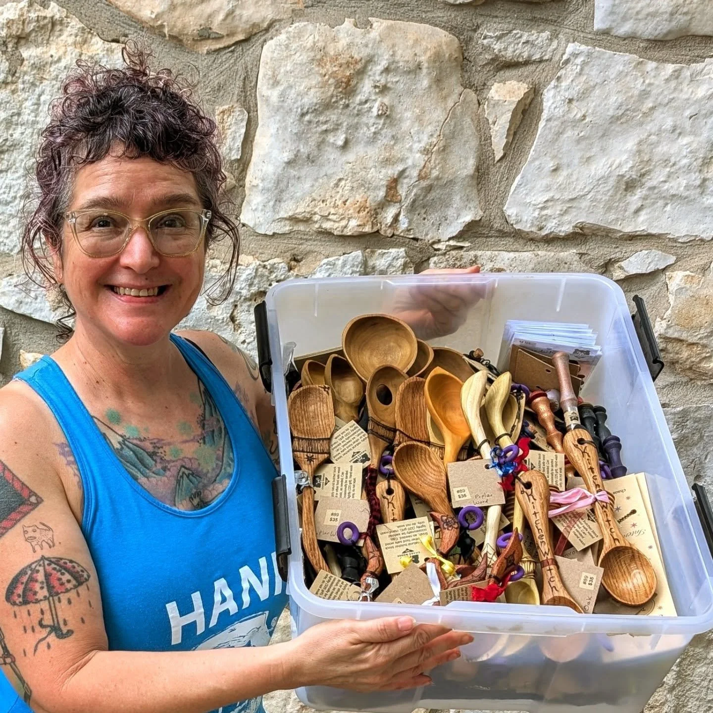 Ooooo! Look at the goodies we're getting ready for the May Market! Like the holiday Bazaar, the May Market is a free, family-friendly experience showcasing the work of 100+ regional artists and artisans, including Chaos Woods, under one roof.

Dates: