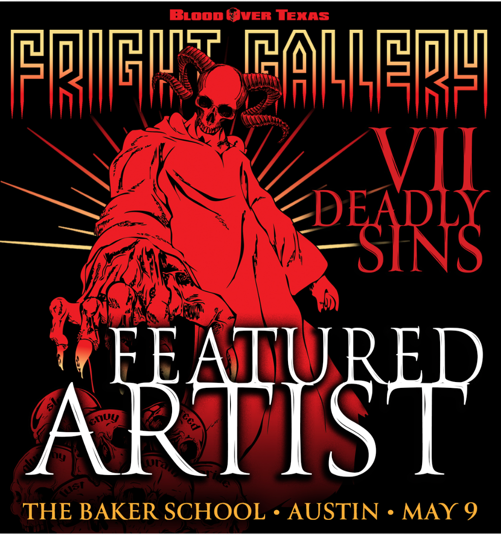 Fright Gallery seven deadly sins.