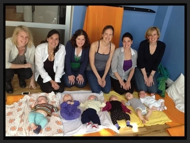 "Moms and babies" (c) Meredith Fein Lichtenberg 2012, all rights reserved.
