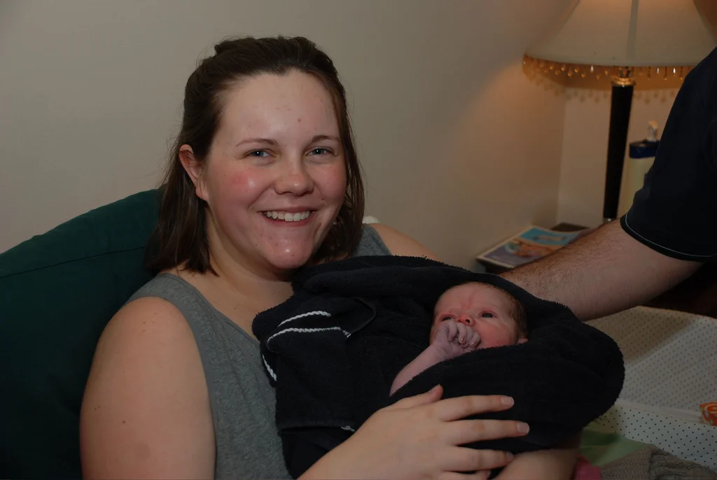 "Post-birth Bliss!" by mabycakes is licensed by CC BY 2.0