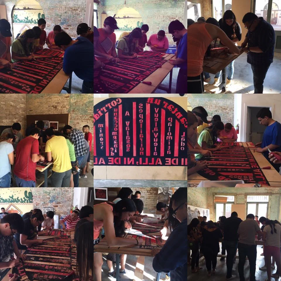 Carving Workshop for Students Using Corridos Text