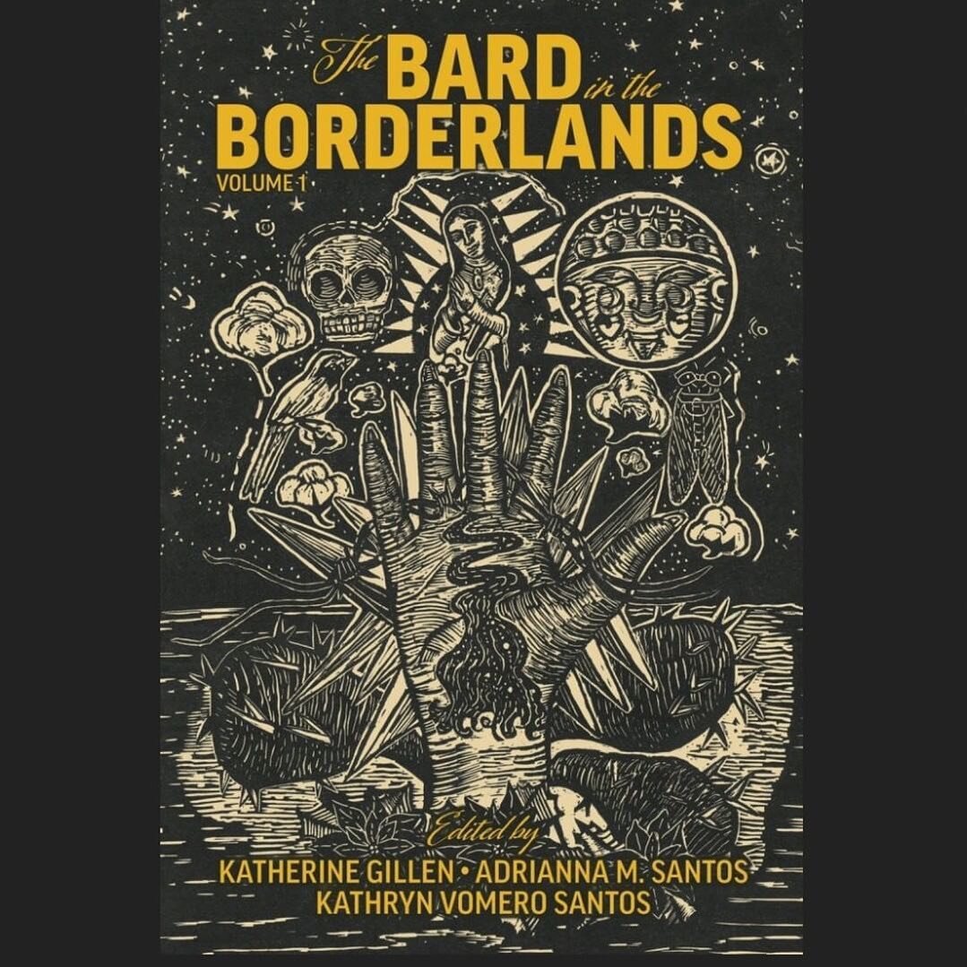 Posted @withregram &bull; @borderlandsshax We are thrilled to share that the Bard in the Borderlands is now available as an open access text!
.
#bookcoverdesign #bookcoverart #printmaking #relief #linocutprint