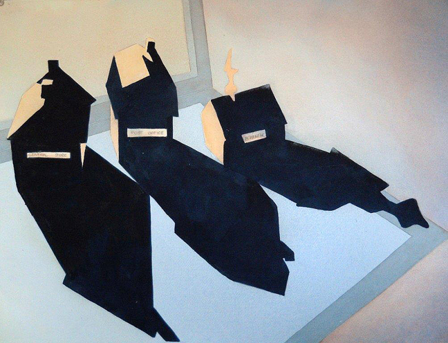 Cyber Community Basics One 24 x 30 in. Watercolor