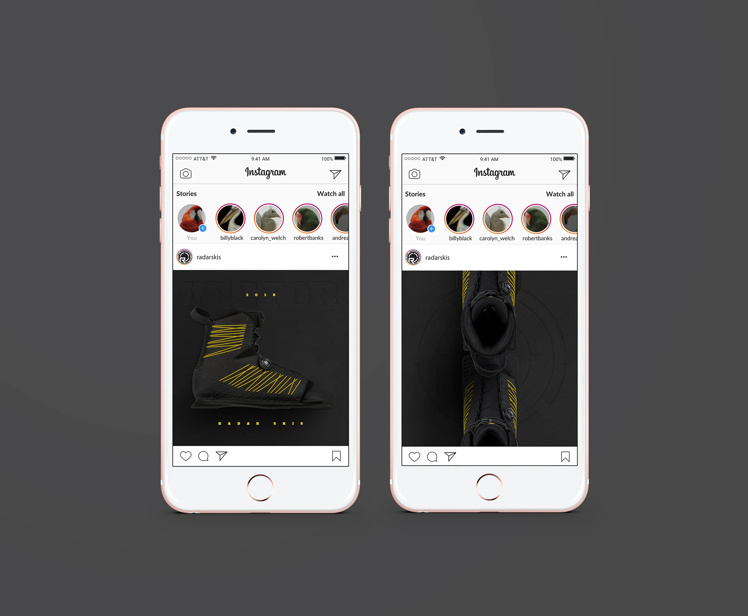 Radar Vector LTD Boot Instagram Swipe Post