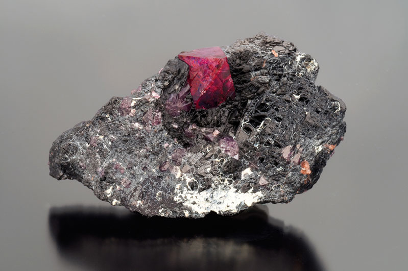 Ruby crystal from Winza, Tanzania