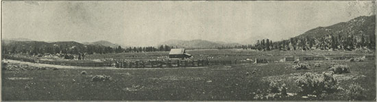 Tres Posos Valley Farm, Lower California, 3,000 feet above sea level. ( Click to enlarge)