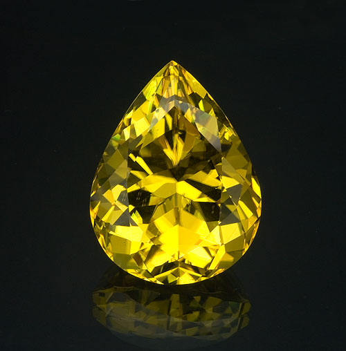 A 14-carat canary tourmaline from Malawi