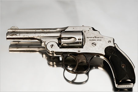 Diamond defender. The engraving reads, "Property of Tiffany & Co. Diamond Office." (Photo: Mia Dixon)