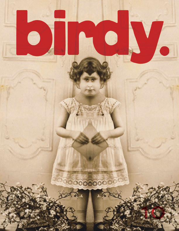 Young Girl with Widow's Peak , Cuyahoga Falls, OH, n.d., on the cover of a Denver magazine.
