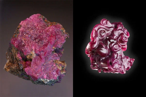 Khối Kitaa Ruby 440 carats lớn nhất từng được khai thác tại Greenland. Photo courtesy of True North Gems.
