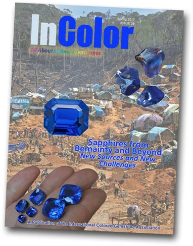 If you were tempted by the taste of "Bemainty Blue" in our own April edition, see this in-depth report by Vincent Pardieu in the current edition of InColor Magazine .