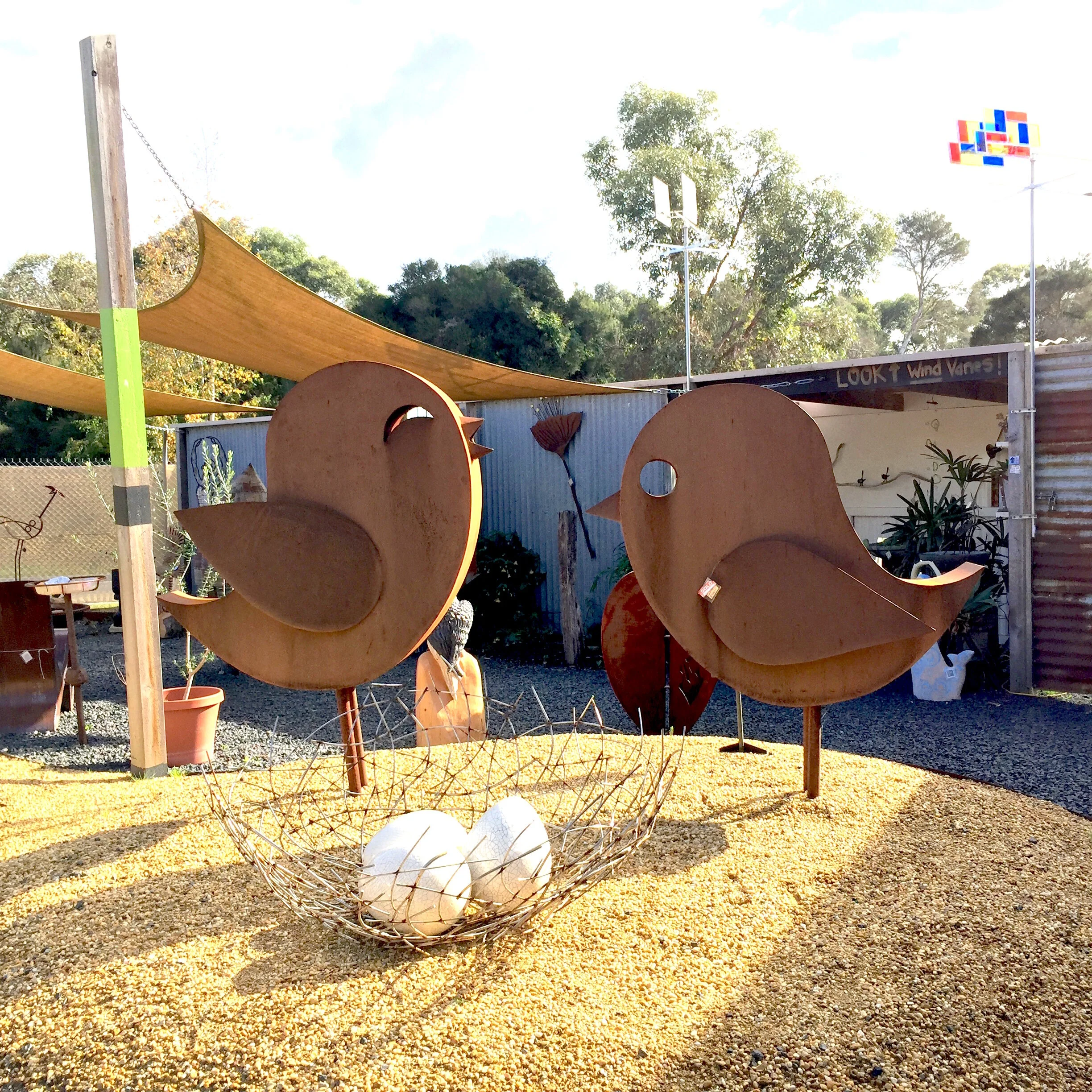 Large Bird sculpture