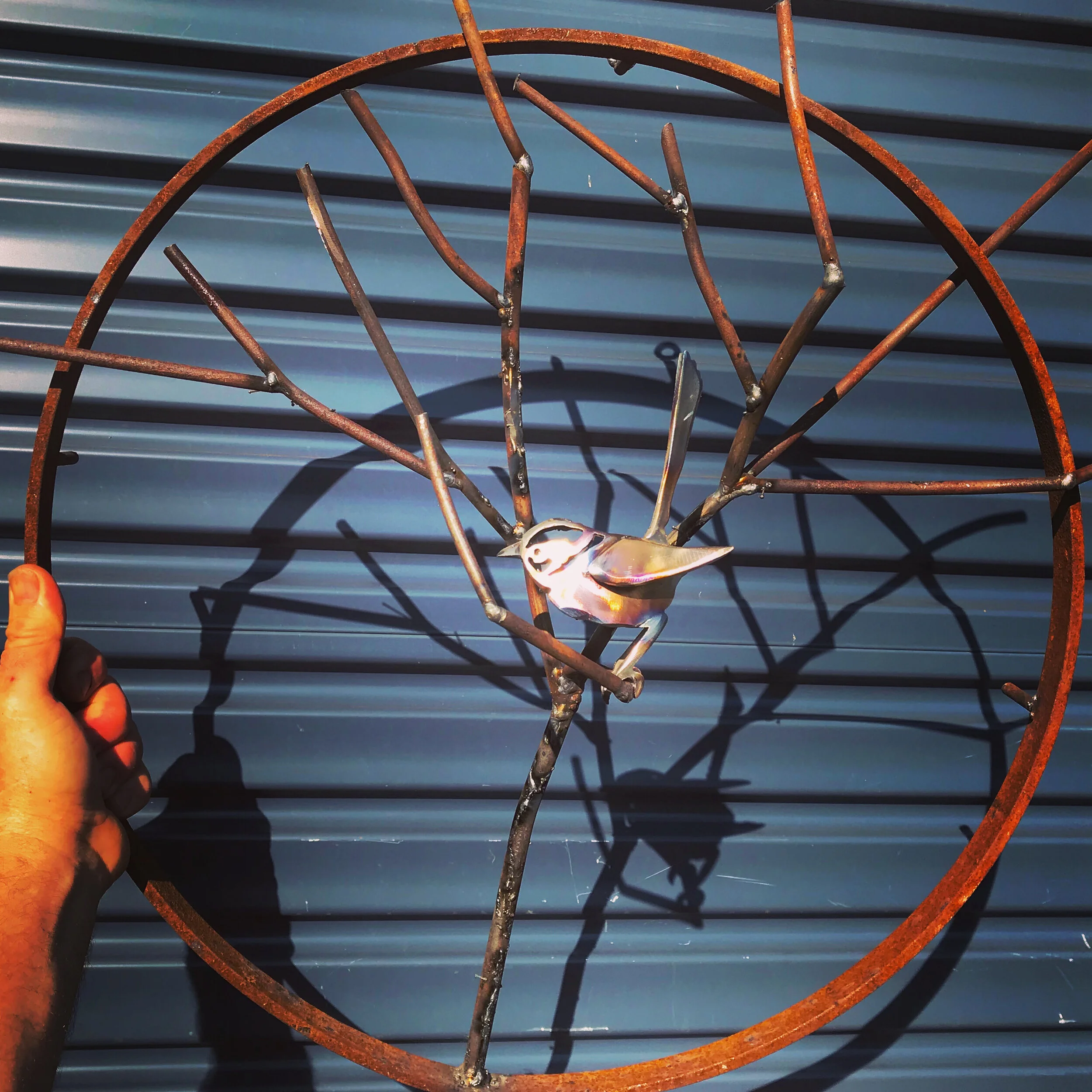 Wren Tree of Life Circle by Grant Flather