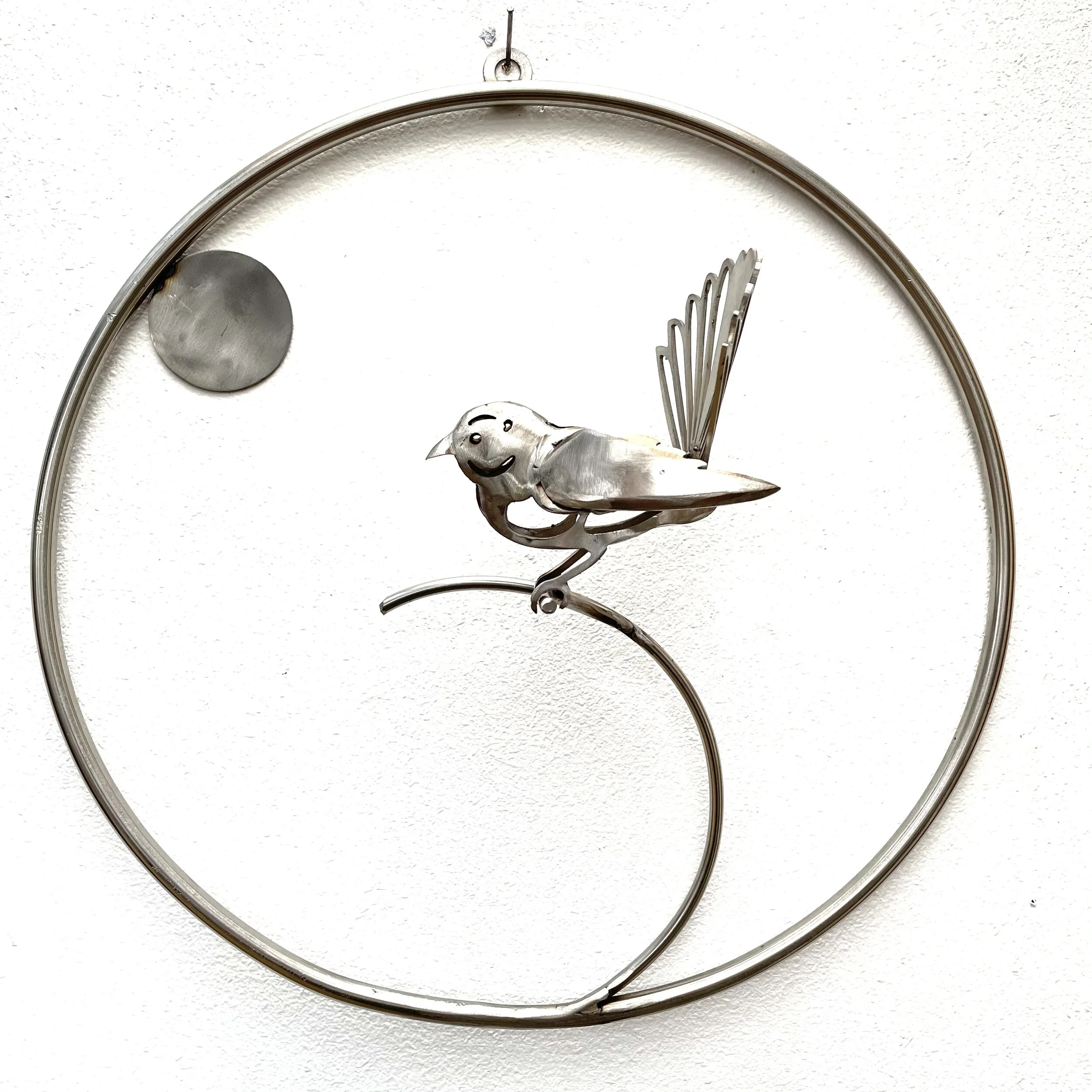 Fantail Moon Circle by Grant Flather