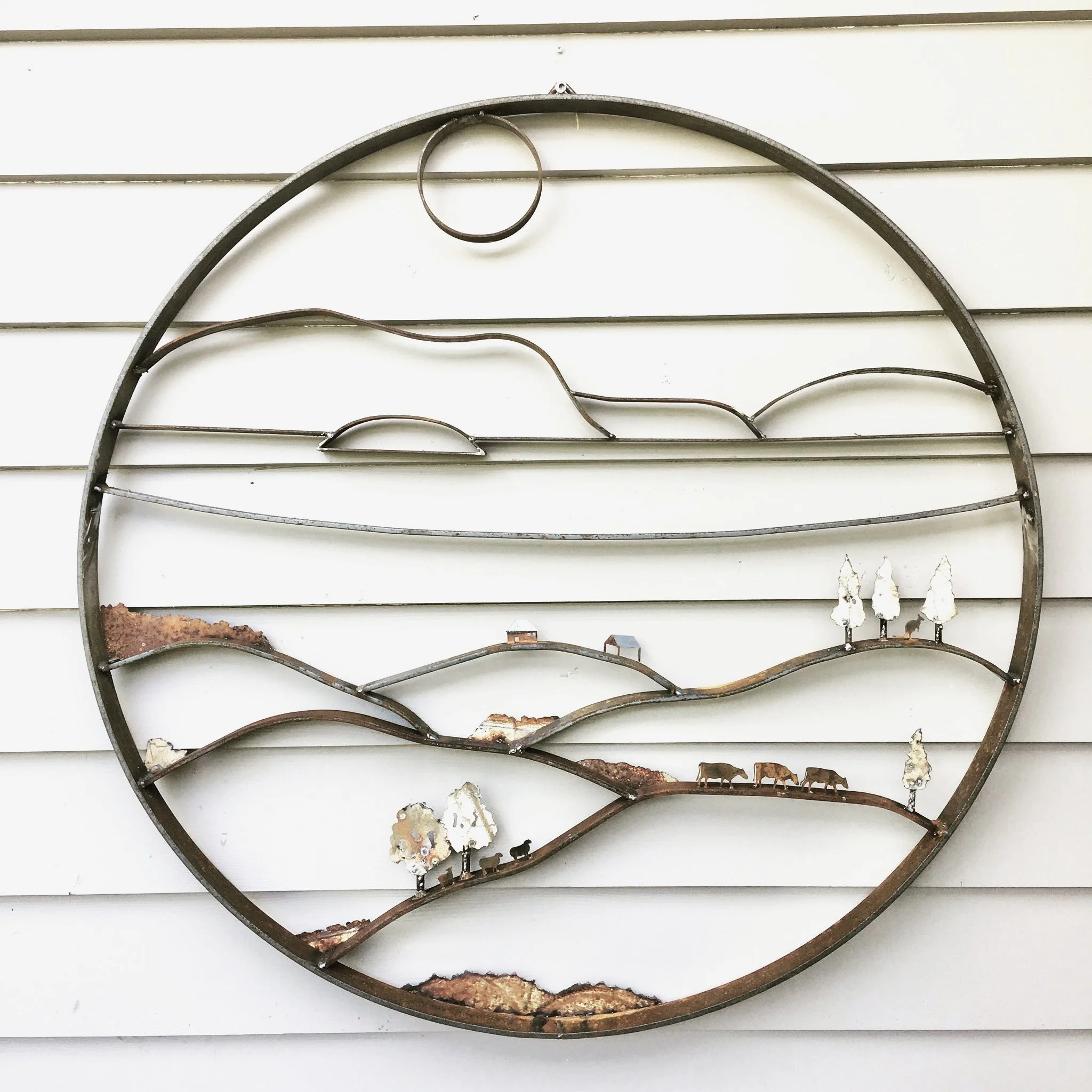 View From The Hoddle wall piece by Grant5 Flather