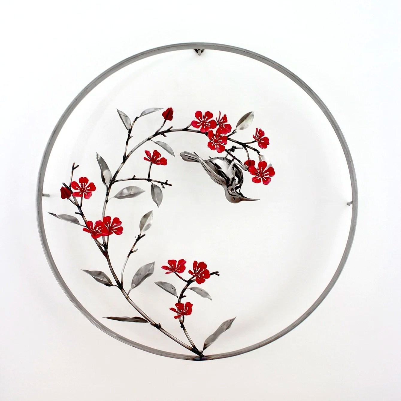 Cherry Blossom with Eastern Spinebill