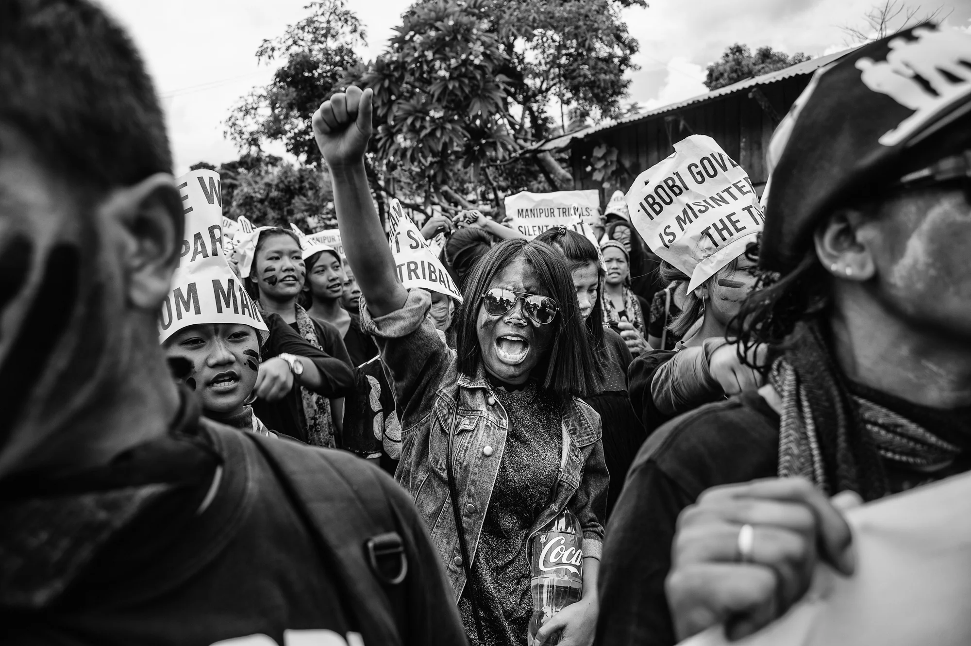 August 2016: A group of theology students formed the front of the marching contingent.