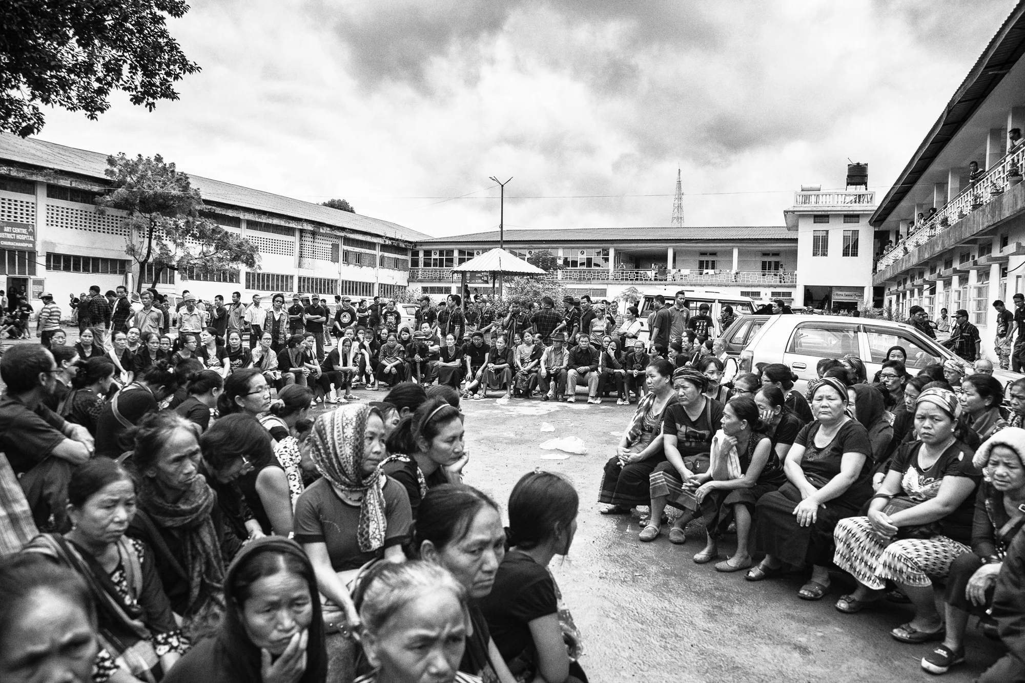 August 2016: At the district hospital in Churachandpur, where the bodies of nine young men have rotted for a year in a ramshackle morgue, thousands gathered to pay their respect on August 31.