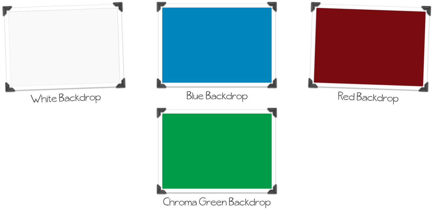 The Chroma Green color allows us to overlay any scenic photo you have and digitally add it to your photos. Now ain't that somethin! 