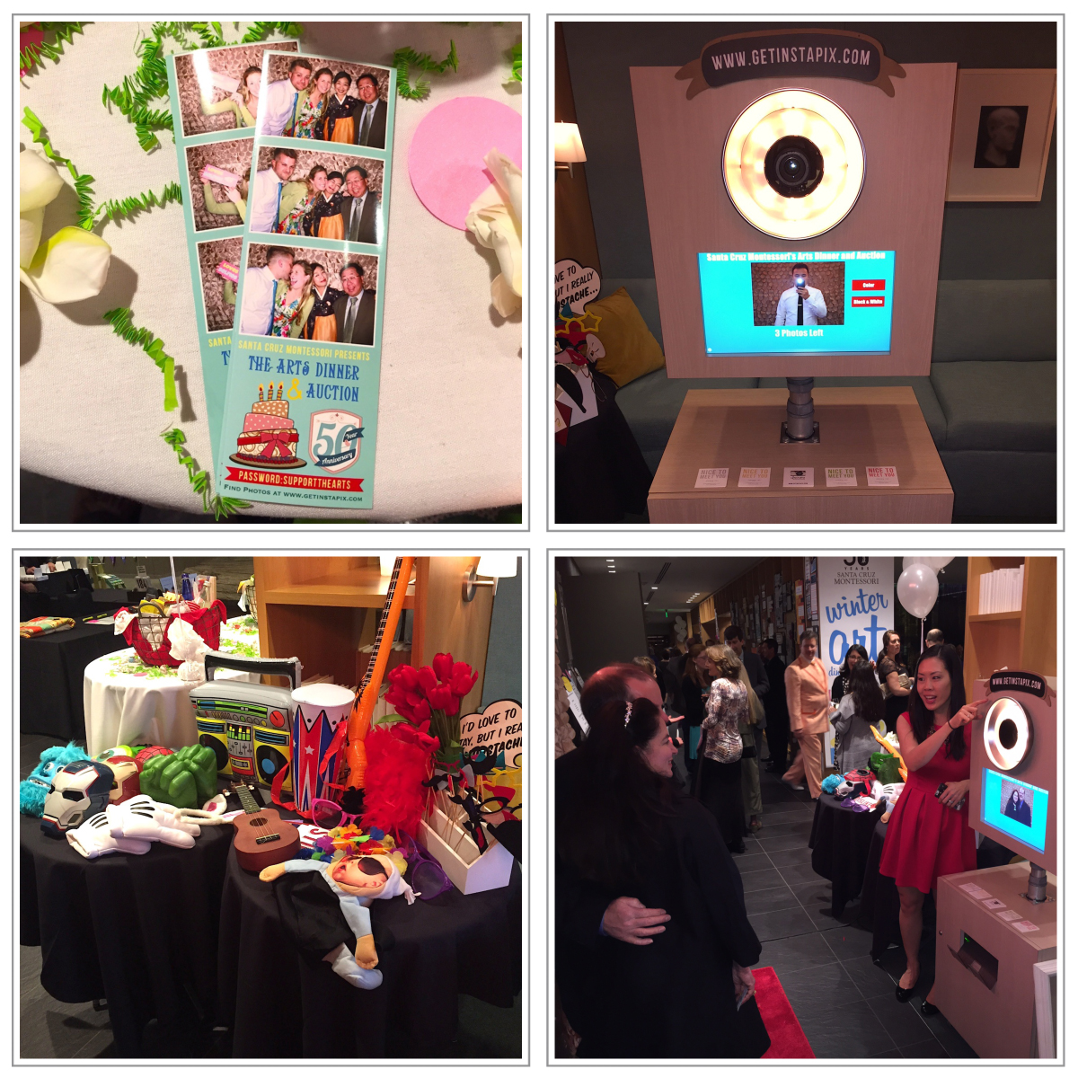 A night of bidding and picture taking!
