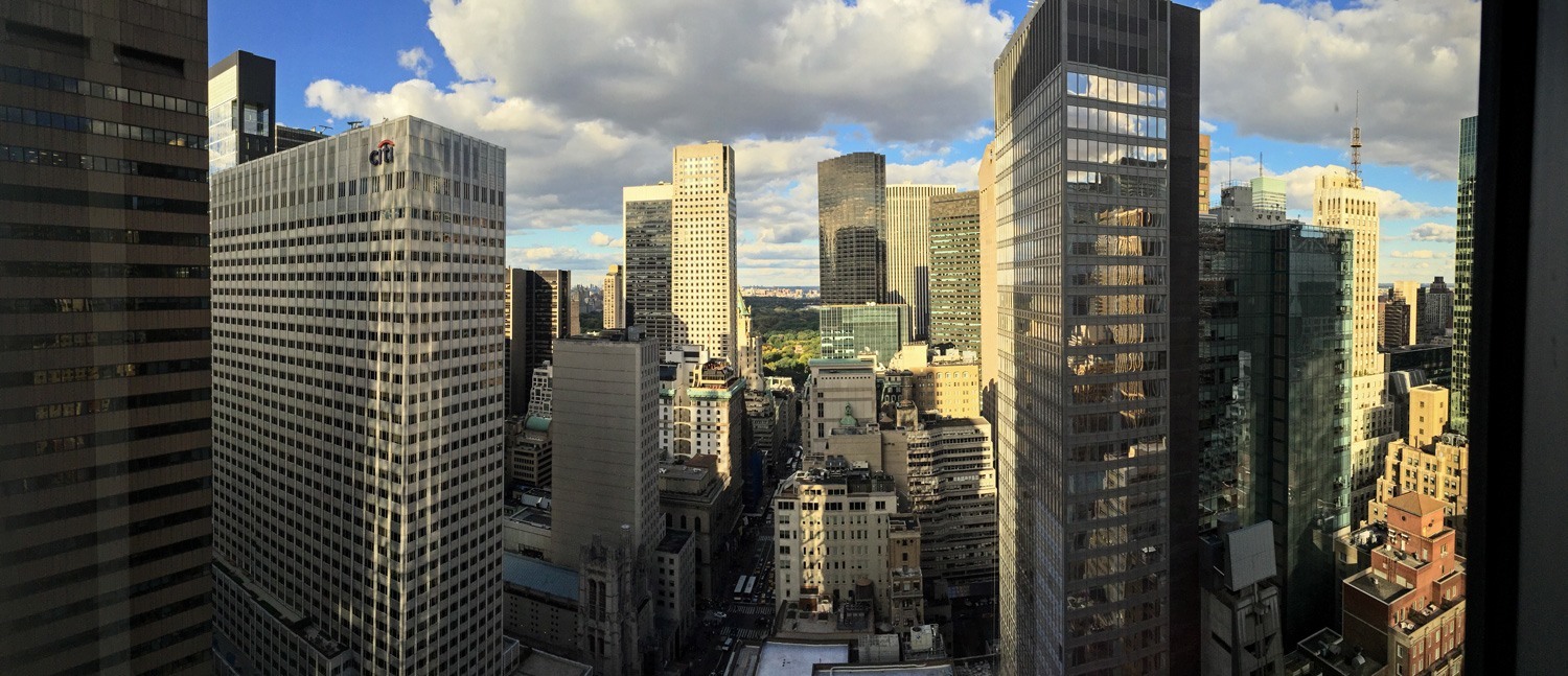 Midtown Manhattan in October
