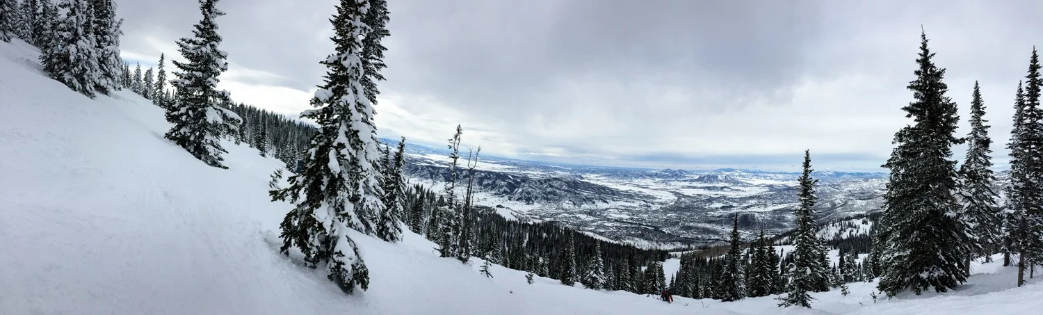 Steamboat Springs, Colorado in January
