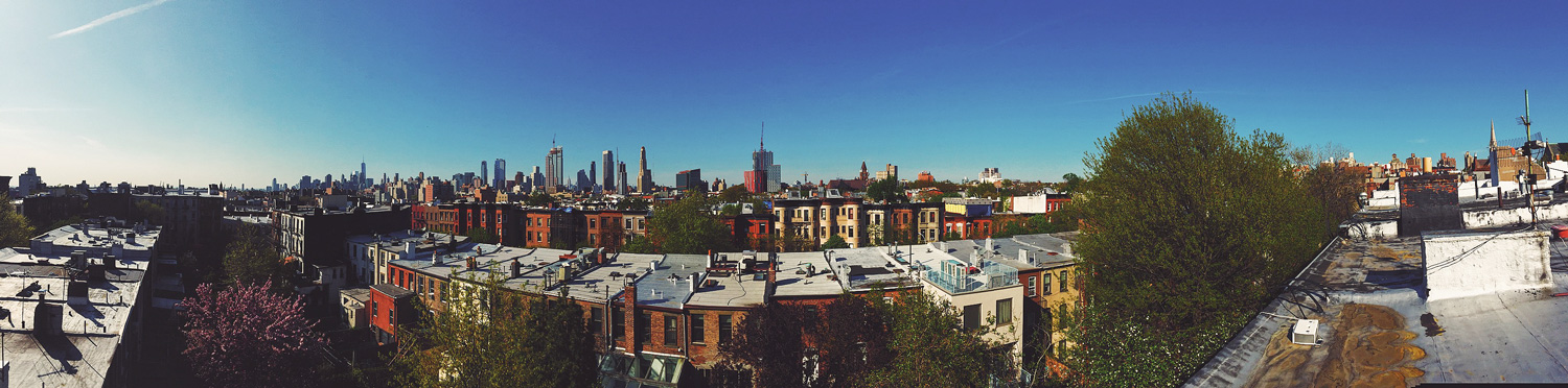 Brooklyn, New York in April