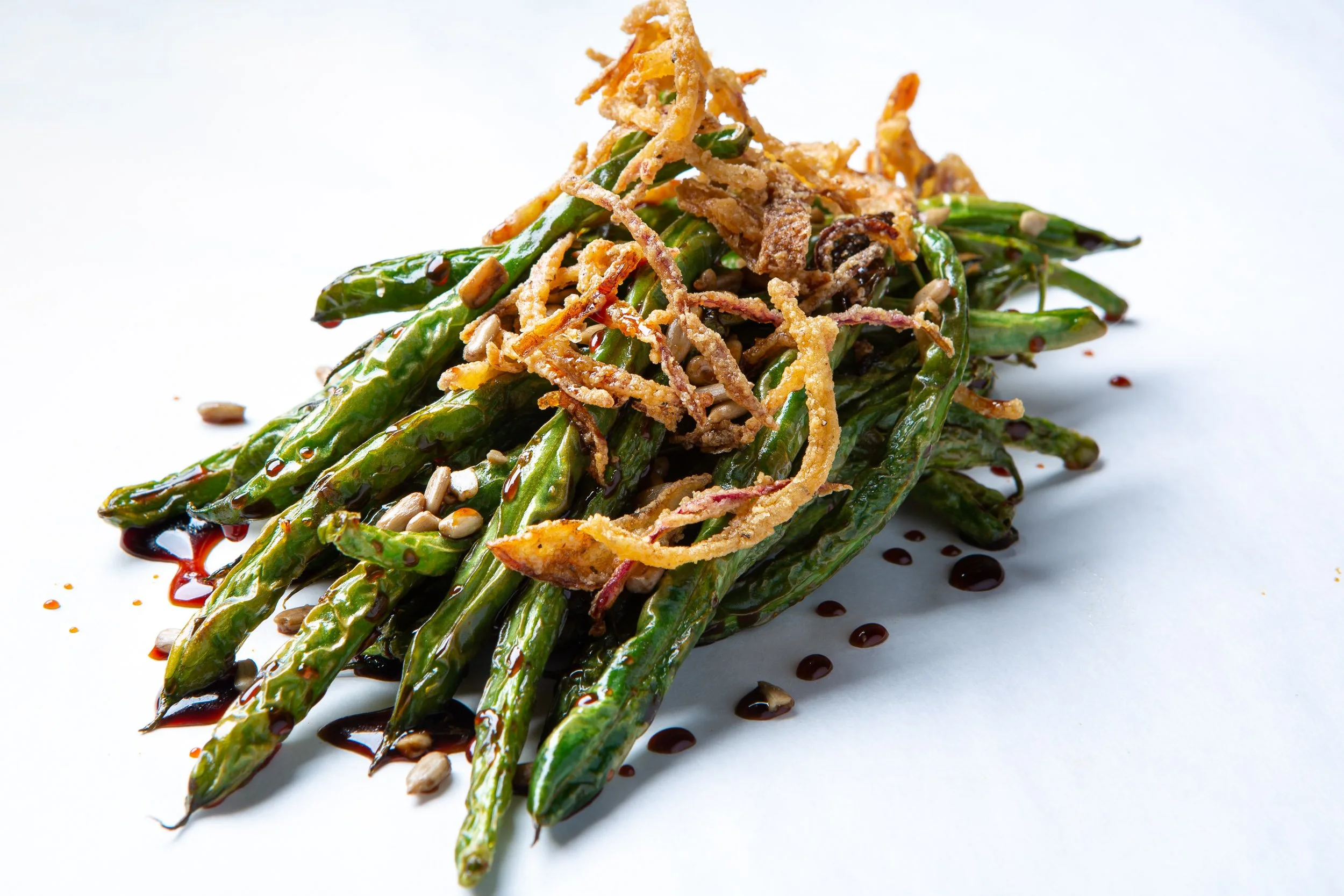 Sticky Green Beans / Pier 76 Fish Grill Promo