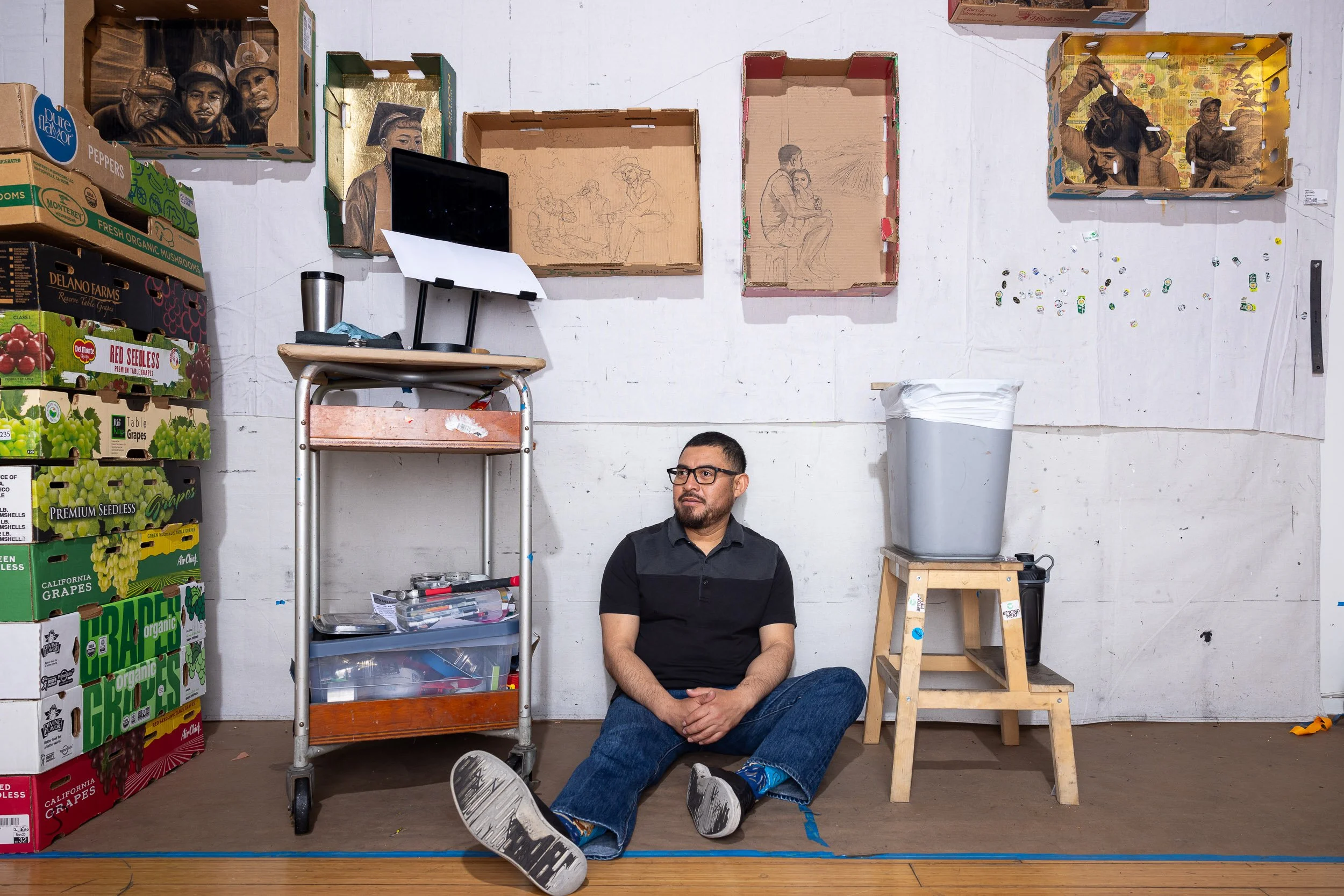 Narsiso Martinez - Artist / For Long Beach State University / 2024