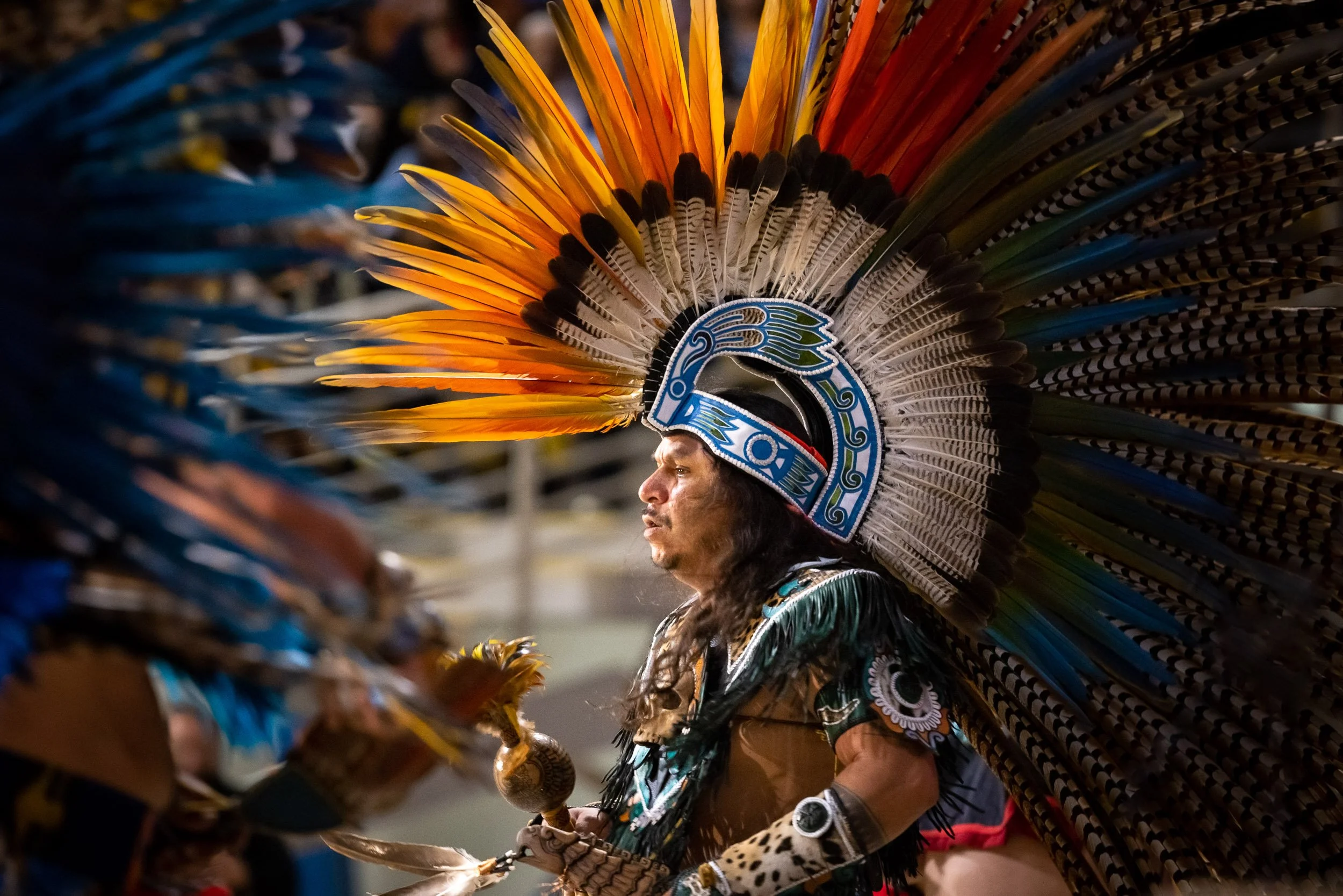 Juan Ayala, of the Chichimeca tribe / For Long Beach State University / 2023