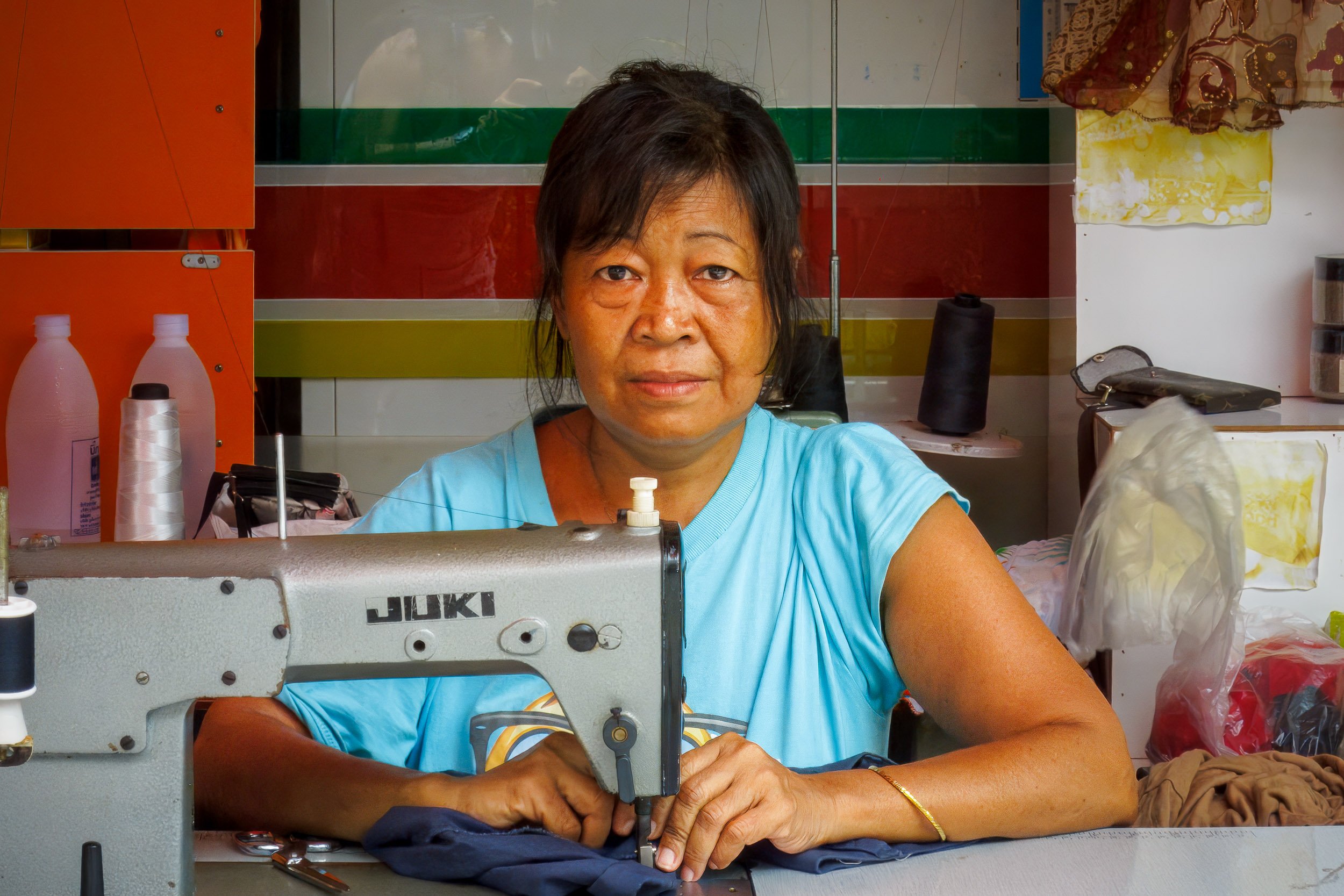 Seamstress / Bangkok, Thailand / 2012