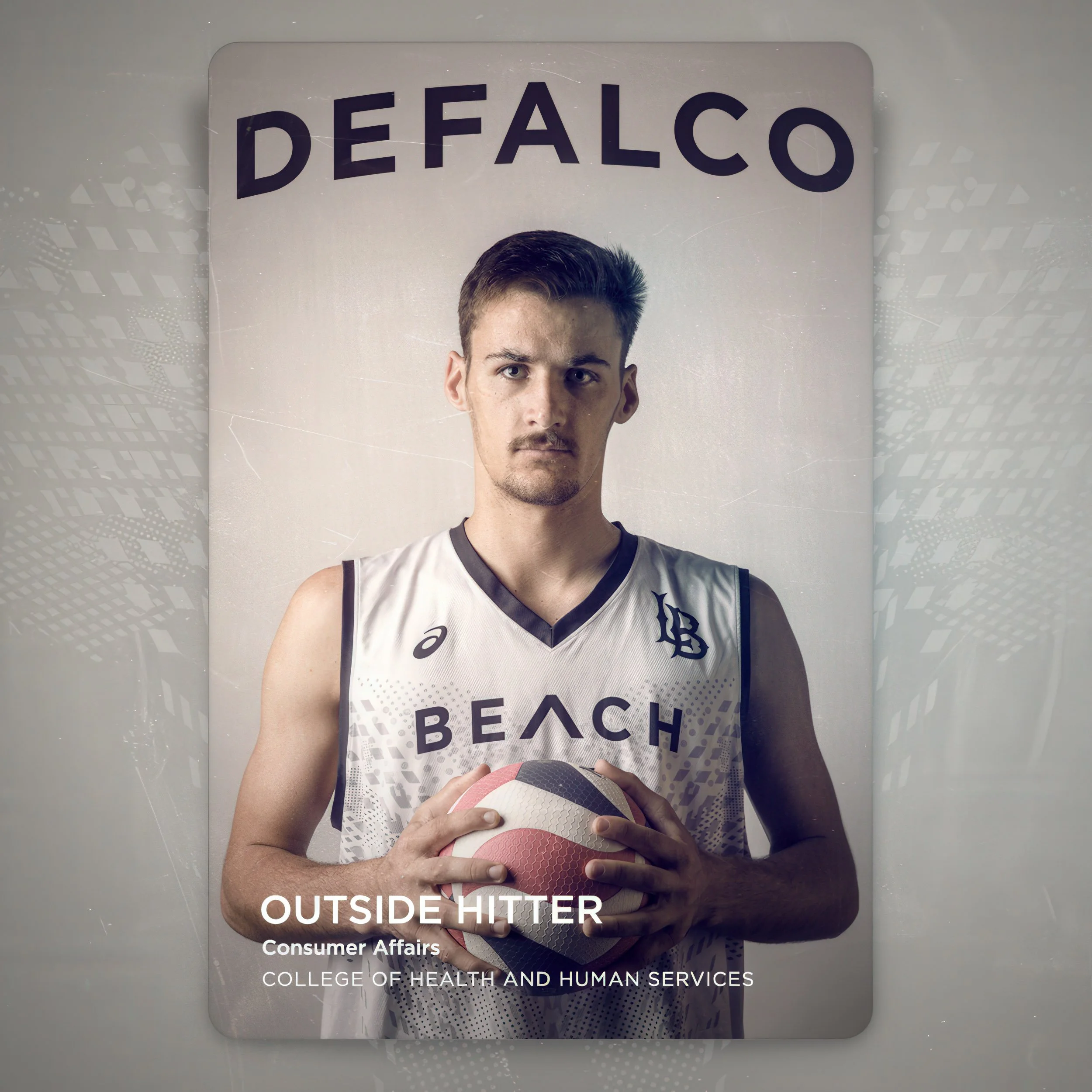 TJ DeFalco - Men's Volleyball / For Long Beach State University / 2019