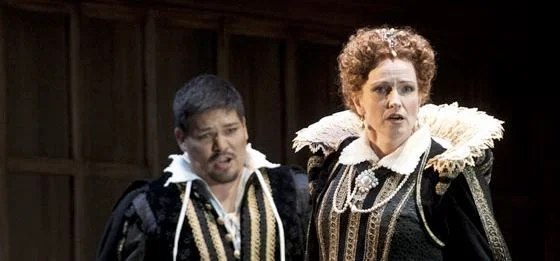 Ernesto Ramirez and Sally Dibblee in Maria Stuarda POV