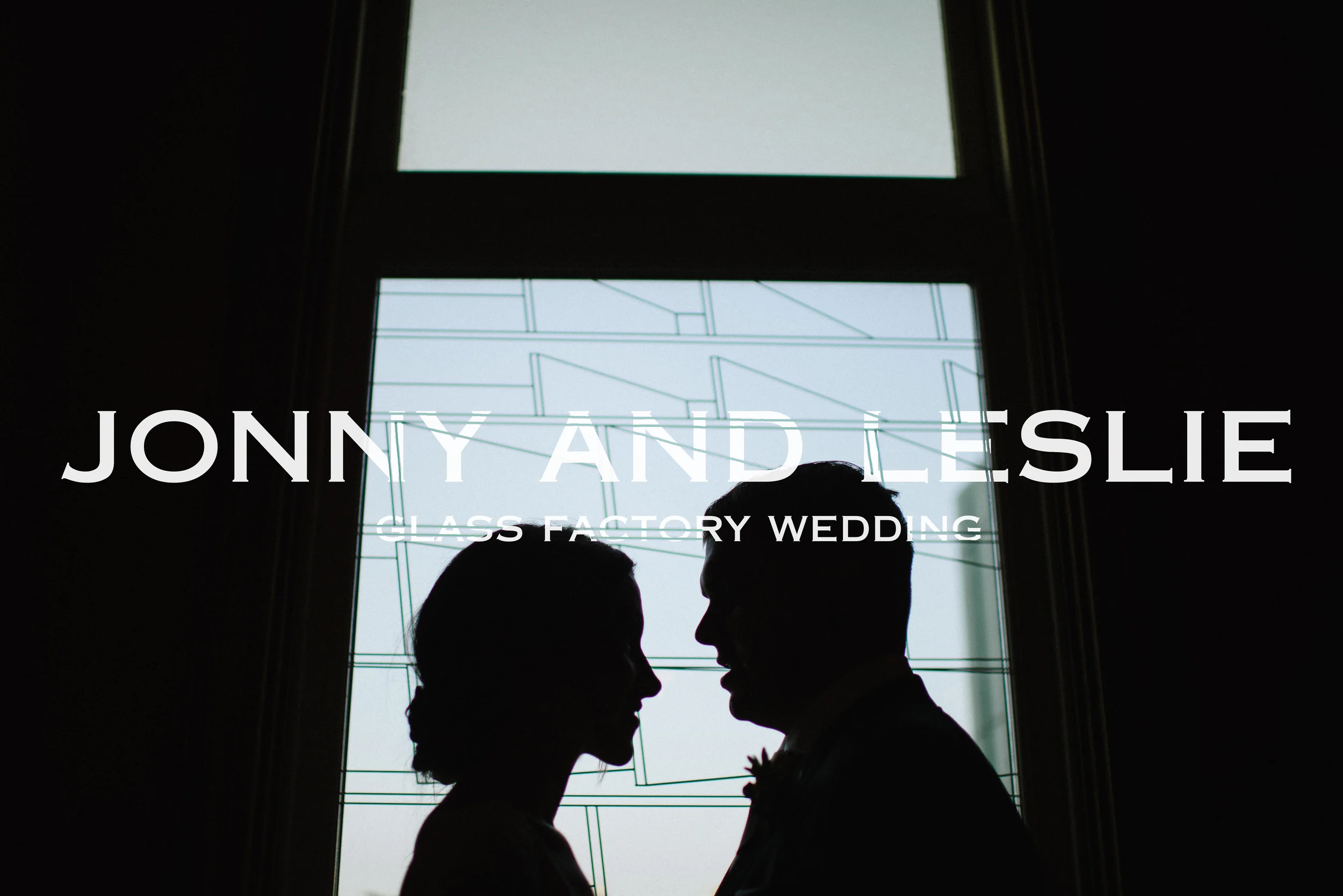 Jon and Leslie Glass Factory Wedding