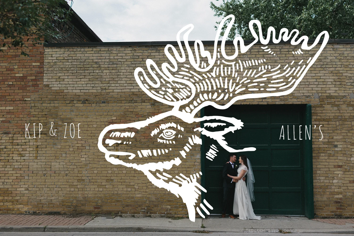 Kip and Zoe At Allen's Danforth