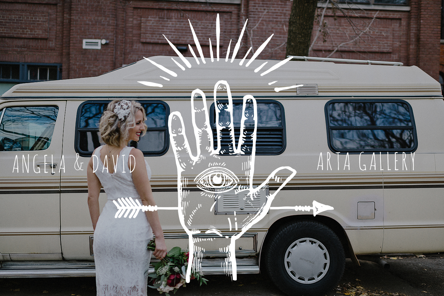 Angela and David at Arta Gallery