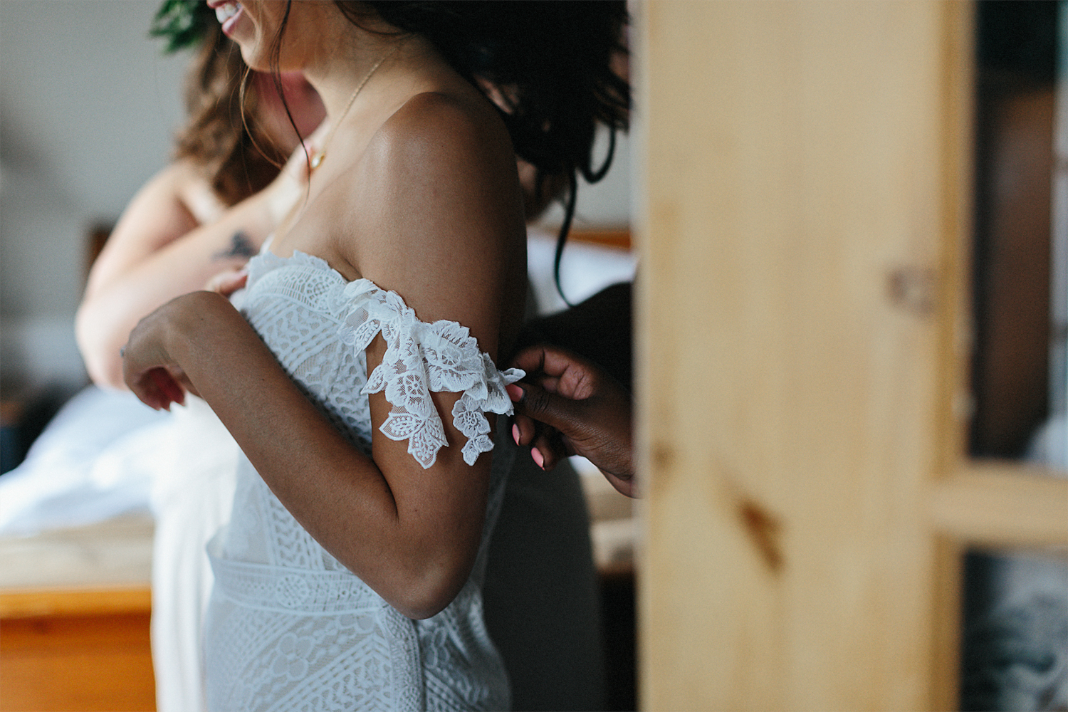 Toronto-Wedding-Photographer-Muskoka-Wedding-Lakeside-Forest-Theme-Boho-Bride-Vintage-wedding-getting-ready-dress-detail.jpg