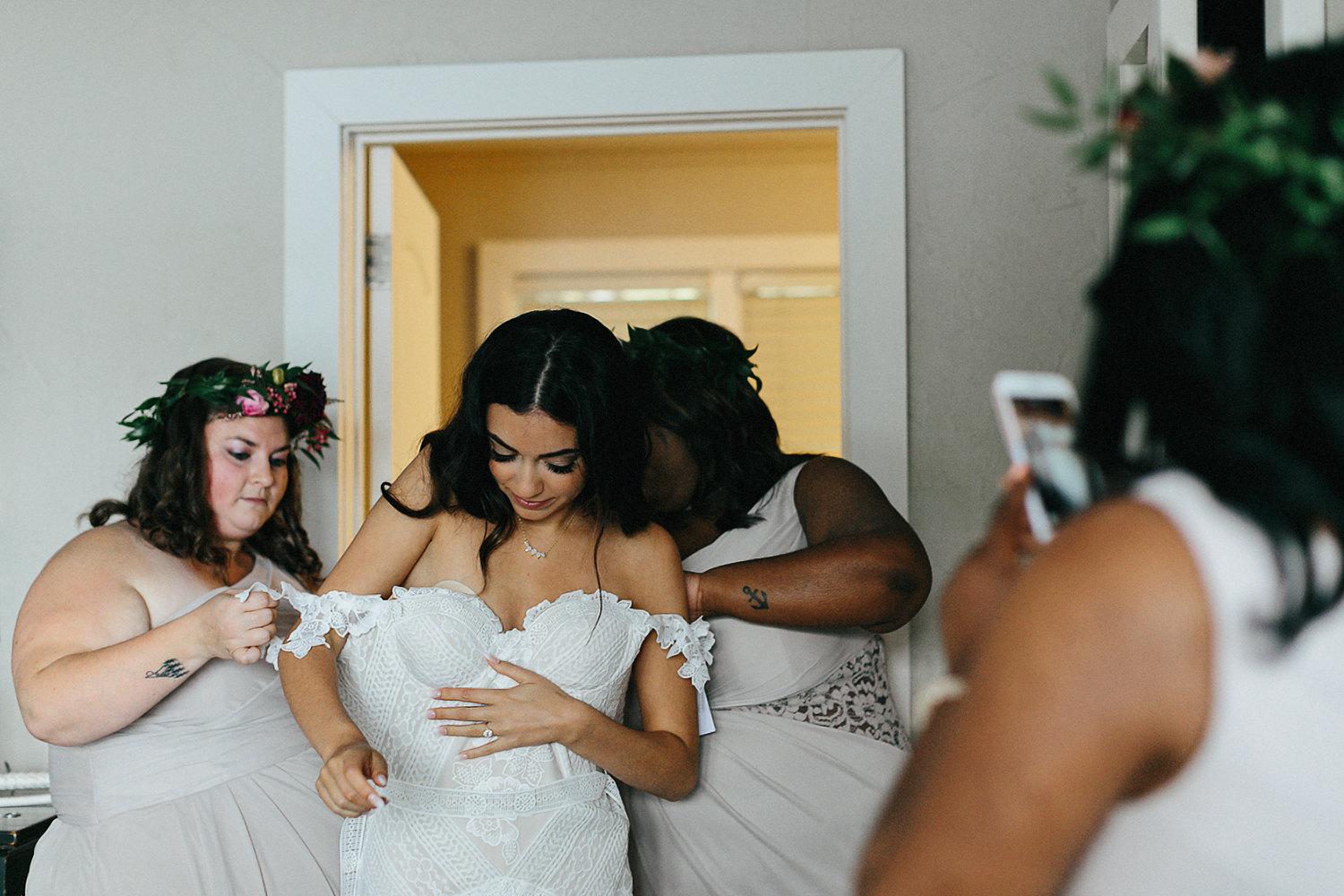 Toronto-Wedding-Photographer-Muskoka-Wedding-Lakeside-Forest-Theme-Boho-Bride-Vintage-wedding-getting-ready-dress.jpg