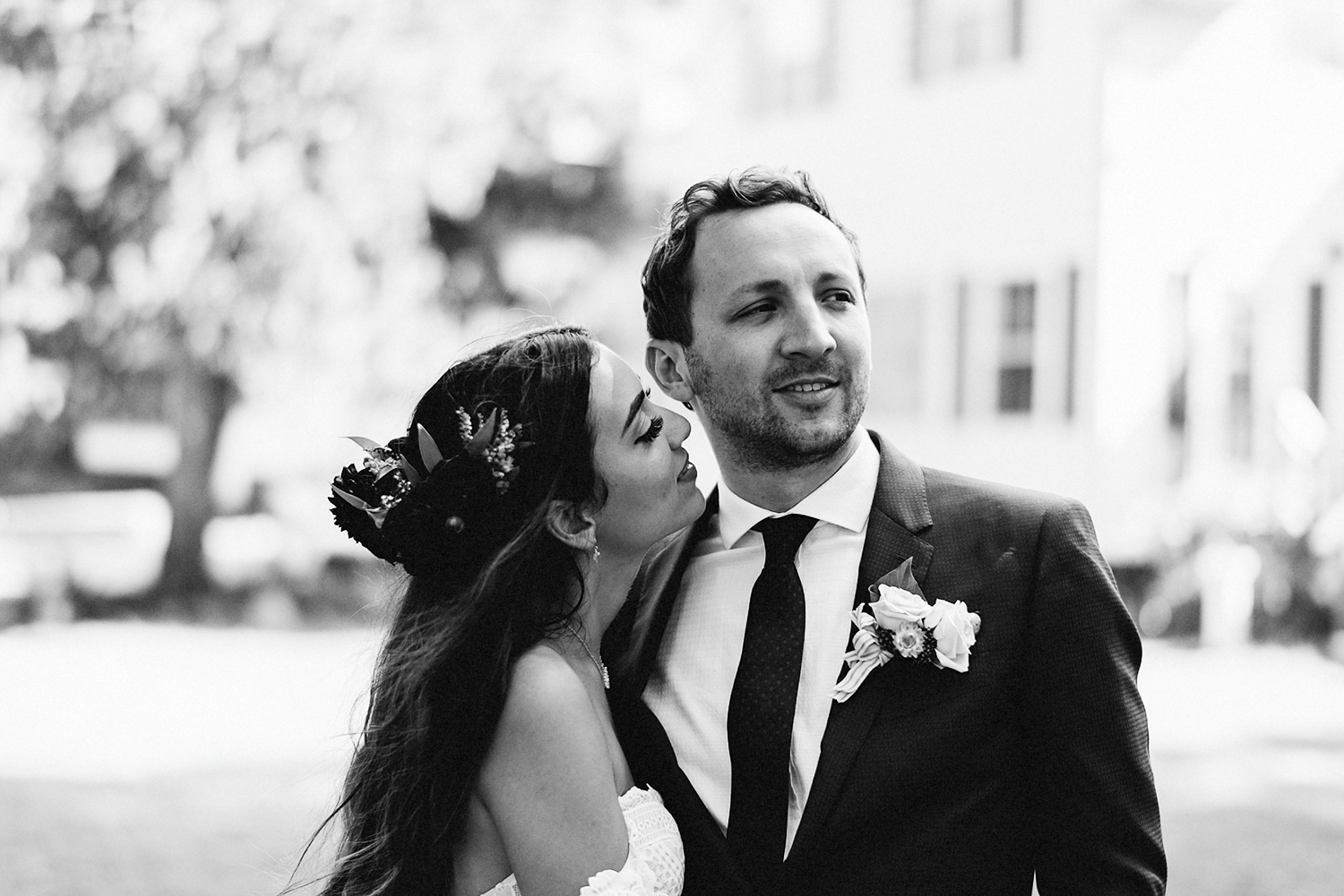Muskoka-Cottage-Wedding-Photography-Photographer_Photojournalistic-Documentary-Wedding-Photography_Vintage-Bride-Lovers-Land-Dress_Rue-Des-Seins_Forest-Ceremony-and-Groom-Candid--moment-by-the-lakehouse.jpg