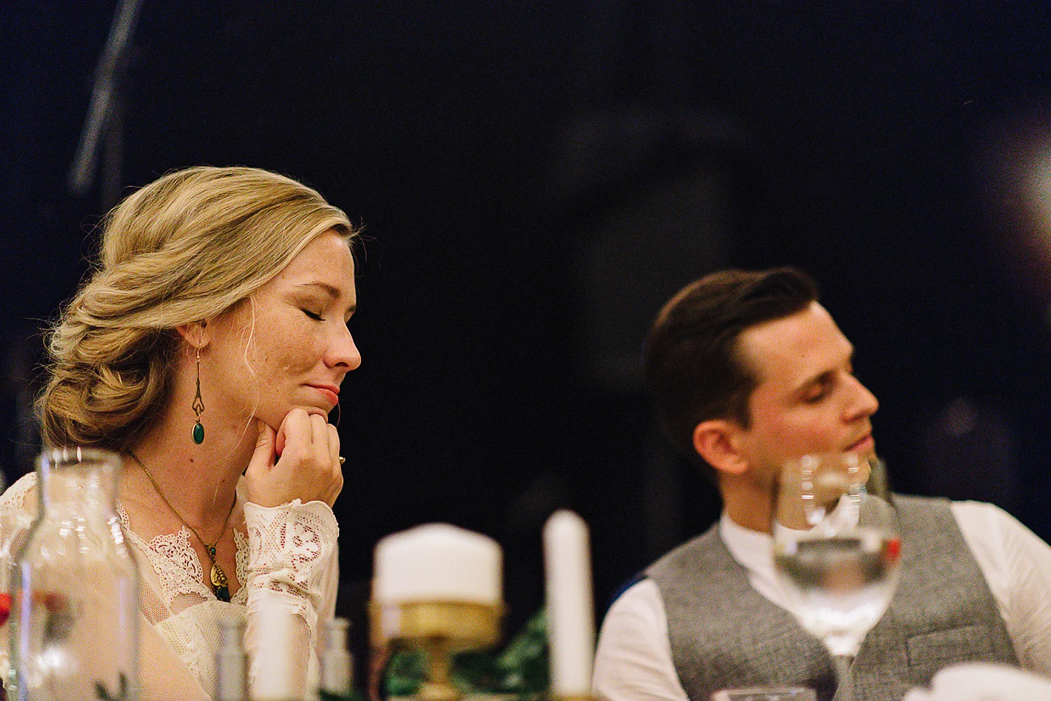 Best-Moody-Documentary-Wedding-Photography-Photojournalism-Vintage-Small-Town-Chapel-Wedding-Toronto-Ontario_Reception-Venue-Speech-Crying.jpg
