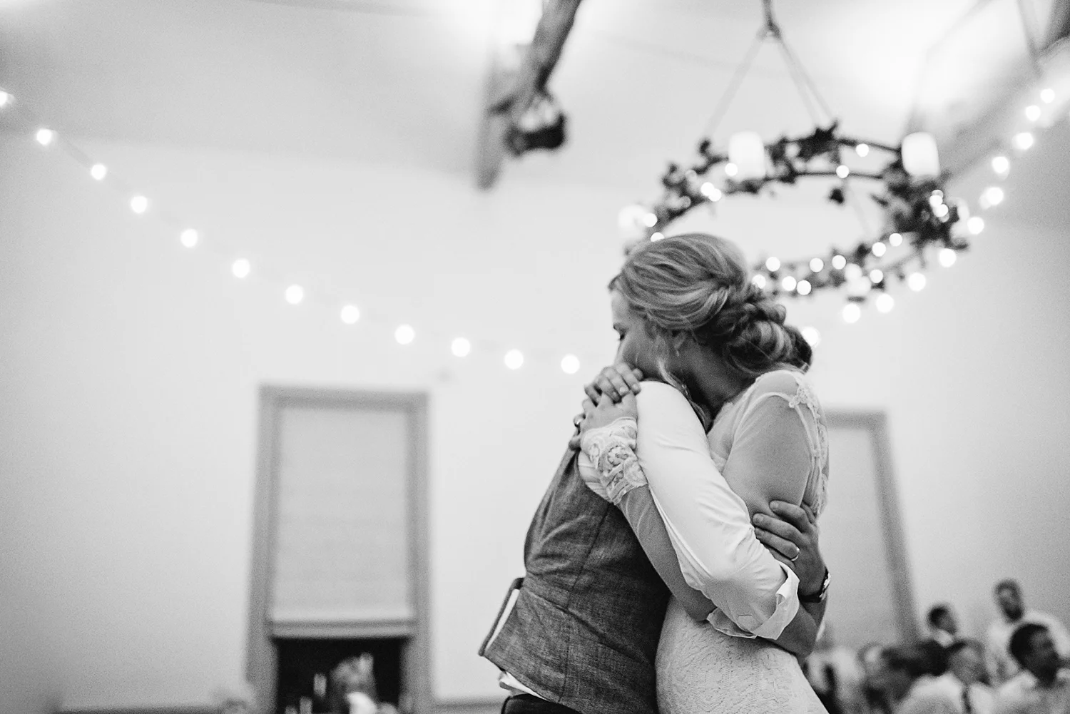 Best-Moody-Documentary-Wedding-Photography-Photojournalism-Vintage-Small-Town-Chapel-Wedding-Toronto-Ontario_Reception-First-Dance-BW.jpg